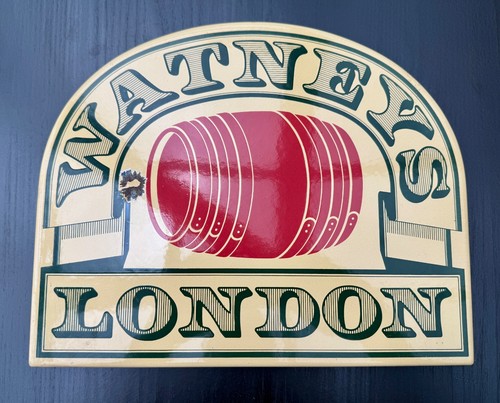 Watneys enamel sign - enamel,