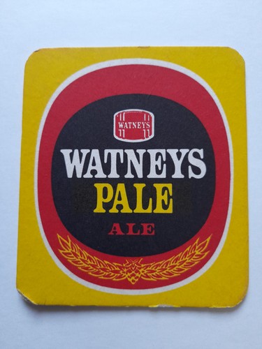 Watneys pale ale beer mat - watneys,