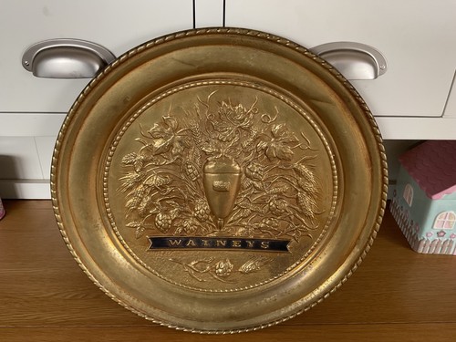 Vintage watneys beer brass - watneys,