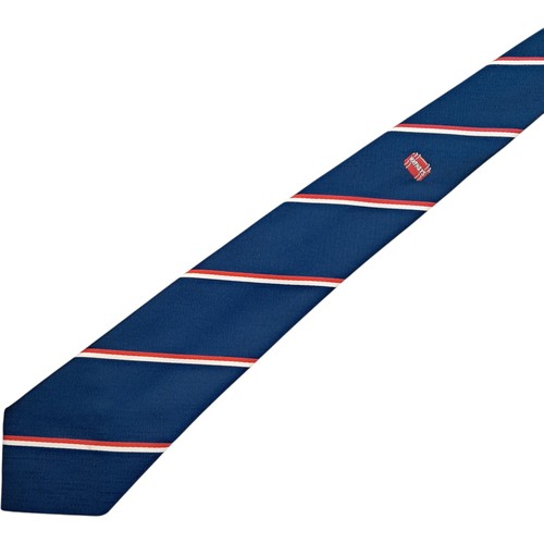 Watneys tie blue - tie, wide