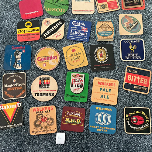 Vintage mixed brands beer - mixed,