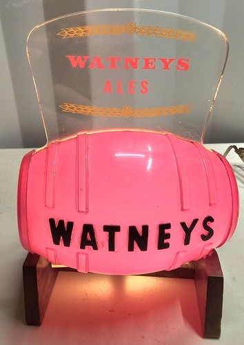 Watneys red barrel advertising - barrel,