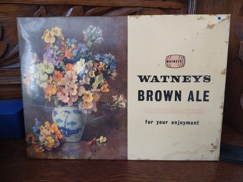 Watneys brown ale pub - ale,
