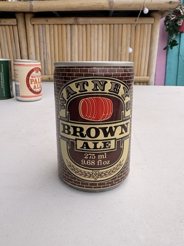 Vintage 1986 watneys brown ale - brown,
